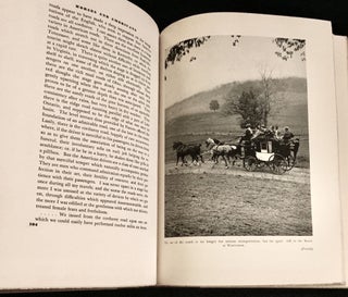HORSES AND AMERICANS; by Phil Strong / With a frontispiece in color and one hundred and three illustrations from old prints and photographic End paper and chapter heads by Kurt Wiese