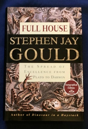 Item #5127 FULL HOUSE; The Spread of Excellence from Plato to Darwin / Stephen Jay Gould. Stephen...
