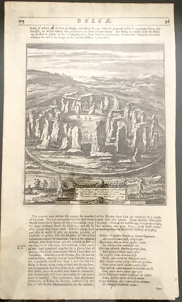 Item #516 Woodcut of Stonehenge; from Belgae. Print, William Camden