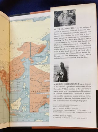 TIGERS IN THE SNOW; Peter Matthiessen / Introduction and photographs by Maurice Hornocker