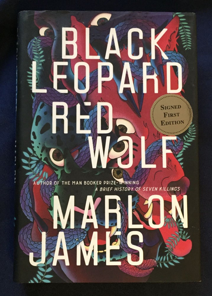 Item #5209 BLACK LEOPARD / RED WOLF; Marlon James. Marlon James.