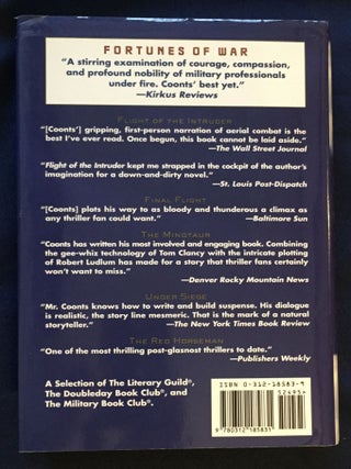 FORTUNES OF WAR; Stephen Coonts