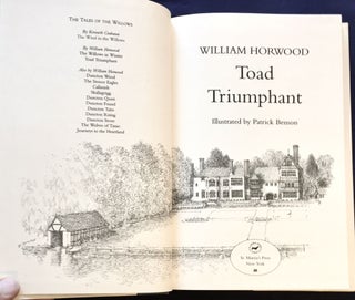 TOAD TRIUMPHANT; Illustrated by Patrick Benson / William Horwood