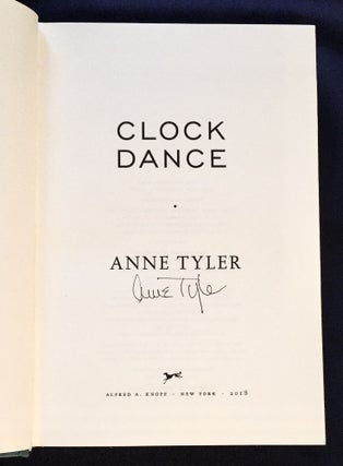CLOCK DANCE; Anne Tyler