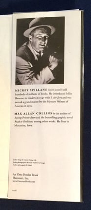 THE GOLIATH BONE; Mickey Spillane with Max Allan Collins