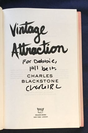 VINTAGE ATTRACTION; Charles Blackstone