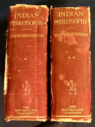 INDIAN PHILOSOPHY; By S. Radhakrishnan