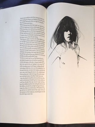 THROUGH THE LOOKING GLASS, AND WHAT ALICE FOUND THERE; Illustrated by BARRY MOSER, Preface and Notes by James R. Kincaid. Text edited by Selwyn H. Goodacre