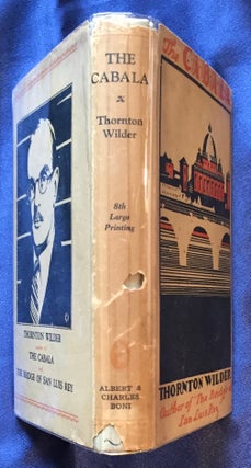 THE CABALA; By Thornton Niven Wilder