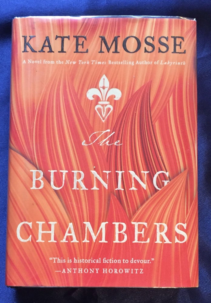 Item #5551 THE BURNING CHAMBERS; Kate Mosse. Kate Mosse.