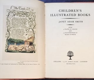 Item #5561 CHILDREN'S ILLUSTRATED BOOKS; Janet Adam Smith / with 4 plates in colour and 33...