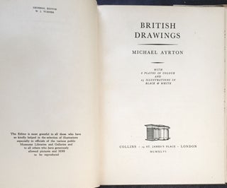 BRITISH DRAWINGS; Michael Ayrton / with 8 plates in colour and 25 illustrations in black & white
