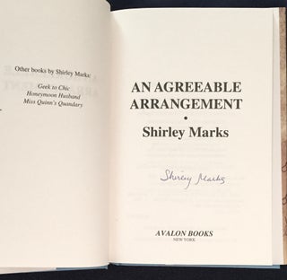 AN AGREEABLE ARRANGEMENT; Shirley Marks