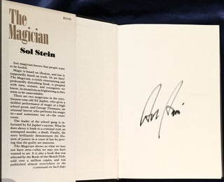 THE MAGICIAN; a novel by Sol Stein