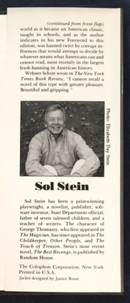 THE MAGICIAN; a novel by Sol Stein