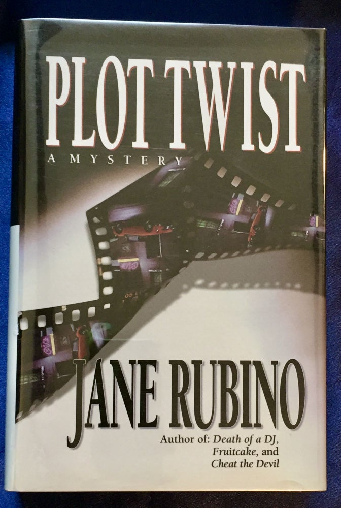 Item #5704 PLOT TWIST ; A Cat Austen/Victor Cardenas Mystery by Jane Rubino. Jane Rubino.
