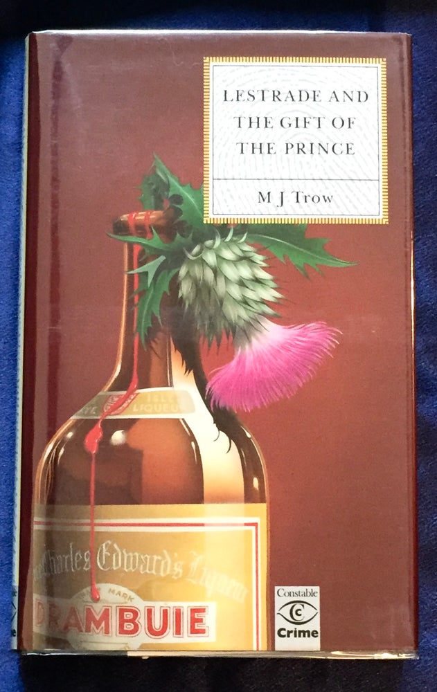 Item #5721 LESTRADE AND THE GIFT OF THE PRINCE. M. J. Trow.