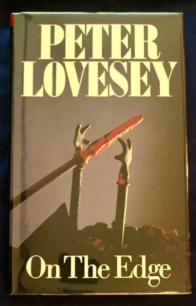 Item #5764 ON THE EDGE. Peter Lovesey.
