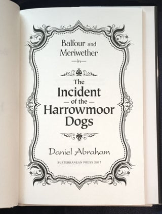 BALFOUR AND MERIWETHER in THE INCIDENT OF THE HARROWMOOR DOGS