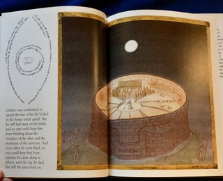STARRY MESSENGER; A book depicting the life of a famous scientist - mathematician - astronomer - philosopher - physicist GALILEO GALILEI / Created and illustrated by Peter Sis / for Francis Foster Books / at Farrar Strauss Giroux