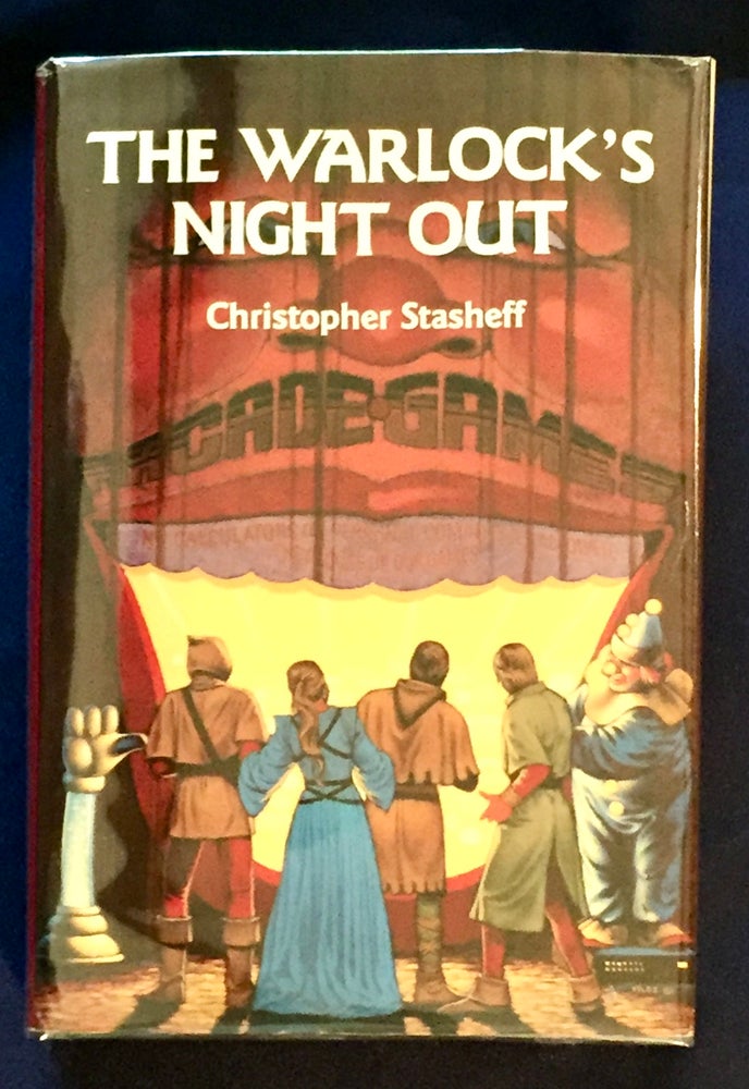 Item #5850 THE WARLOCK'S NIGHT OUT; * The Warlock Wandering * The Warlock Is Missing. Christopher Stasheff.