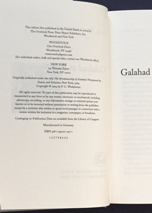 GALAHAD AT BLANDINGS