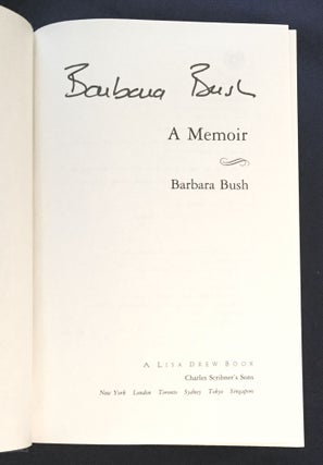 BARBARA BUSH; A Memoir