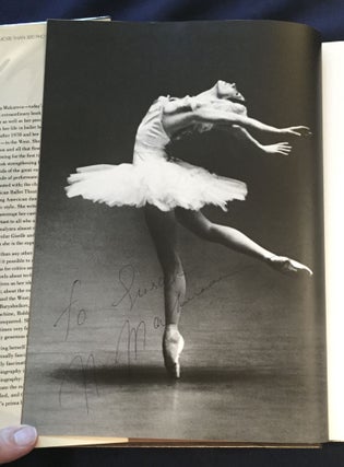 Item #5913 A DANCE AUTOBIOGRAPHY; By Natalia Makarova / Introduced and edited by Gennady Smakov /...