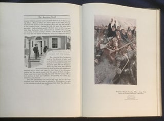 HOWARD PYLE'S BOOK OF THE AMERICAN SPIRIT; The Romance of American History Pictured by Howard Pyle / Compiled by Merle Johnson: with Narrative Descriptive Text from Original Sources Edited by Francis J. Dowd