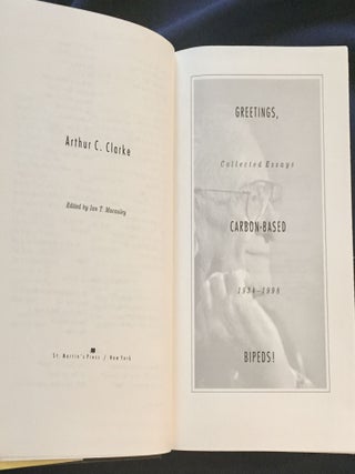 GREETINGS, CARBON-BASED BIPEDS!; Collected Essays 1934 - 1998