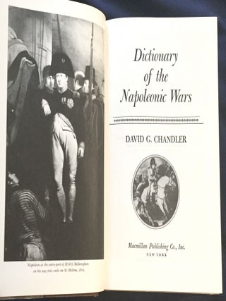 DICTIONARY OF THE NAPOLEONIC WARS
