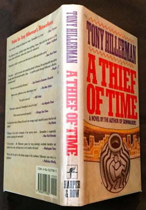 A THIEF OF TIME; A Novel