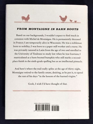 MONTAIGNE IN BARN BOOTS; An Amateur Ambles Through Philosophy
