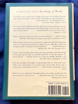 SPEAKING OF BOOKS; Edited by Rob Kaplan and Harold Rabinowitz
