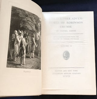 THE LIFE AND ADVENTURES OF ROBINSON CRUSOE ; By DANIEL DEFOE / With Illustrations from the Designs by Thomas Stothard