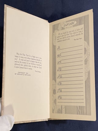 A DICKENS BIRTHDAY BOOK; With Colored Illustrations