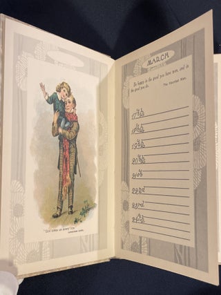 A DICKENS BIRTHDAY BOOK; With Colored Illustrations