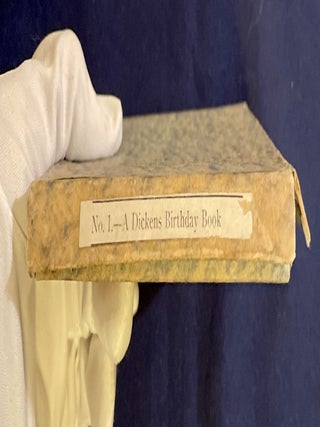 A DICKENS BIRTHDAY BOOK; With Colored Illustrations