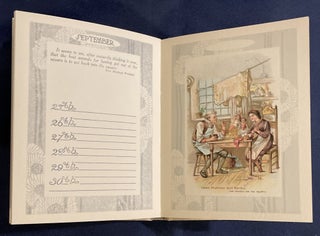 A DICKENS BIRTHDAY BOOK; With Colored Illustrations