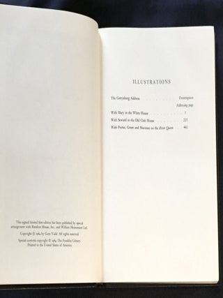 LINCOLN; A Novel / Illustrated by Thomas B. Allen / First Edition
