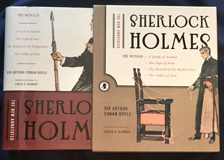 Item #6314 THE NEW ANNOTATED SHERLOCK HOLMES; The Novels / A Study in Scarlet / The Sign of the Four / The Hound of the Baskervilles / The Valley of Fear / Edited with annotations by Leslie S. Klinger / With additional research by Janet Byrne and Patricia J. Chui. Sir Arthur Conan Doyle, Leslie S. Klinger, ed.