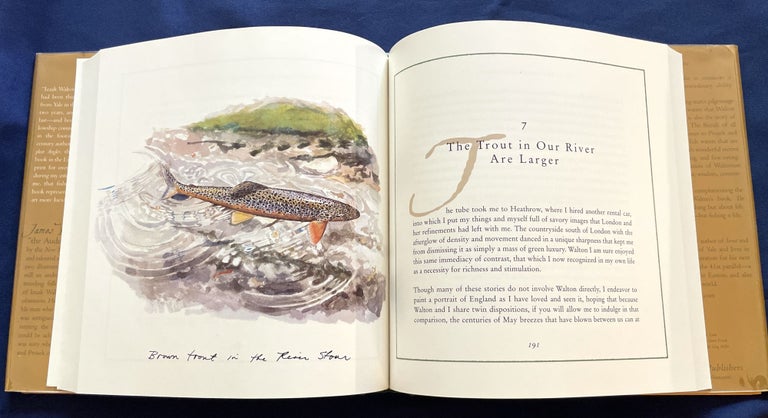 Item #6333 THE COMPLETE ANGLER; A Connecticut Yankee Follows in the Footsteps of Walton. James Prosek.