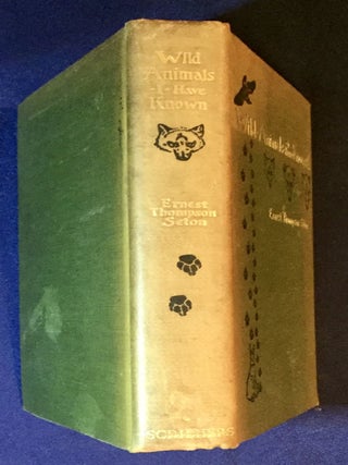 WILD ANIMALS I HAVE KNOWN; and 200 drawings by Ernest Thompson Seton / Being the Personal Histories of: Lobo, Silverspot, Rappylug, Bingo, The Springfied Fox, The Pacing Mustang, Wully, and Redruff / by Ernest Thompson Seton