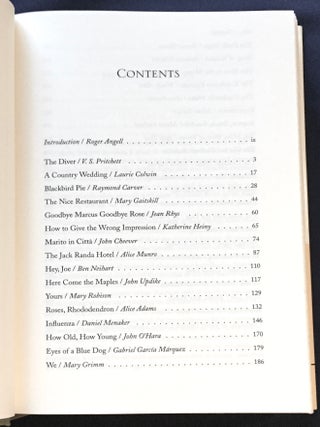 NOTHING BUT YOU; Love Stories from The New Yorker / Edited by Roger Angell
