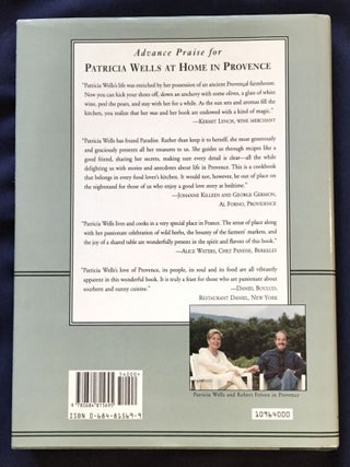 PATRICIA WELLS AT HOME IN PROVENCE; Recipes Inspired by her Farmhouse in France / Photographs by Robert Fréson