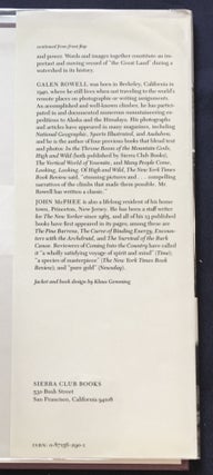 ALASKA; Images of the Country / Photographs and Text Selection by Galen Rowell / Text by John McPhee from Coming Into The Country