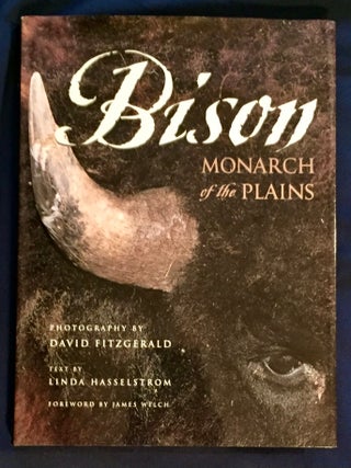 Item #6612 THE BISON; Monarch of the Plains / Photography by David Fitzgerald / Text by Linda...