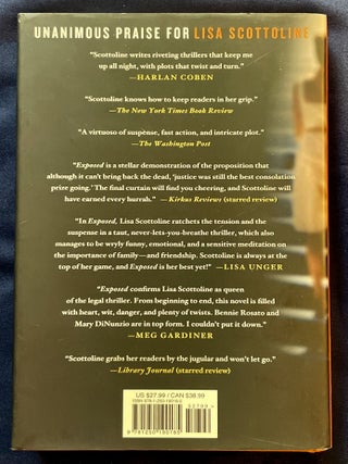 EXPOSED; A Rosato & DiNunzio Novel / Lisa Scottoline