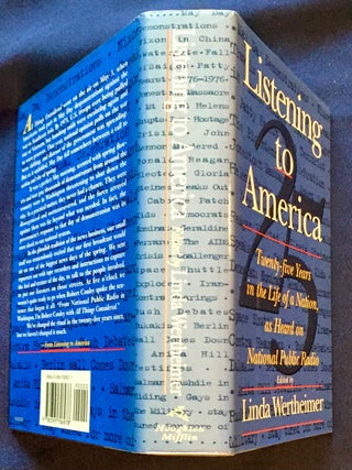 LISTENING TO AMERICA; Twenty-Five Years In The Life of a Nation, as Heard on National Public Radio