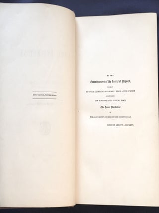 THE COMIC BLACKSTONE; By Gilbert Abbott a Beckett / With Illustratins by GEORGE CRUIKSHANK